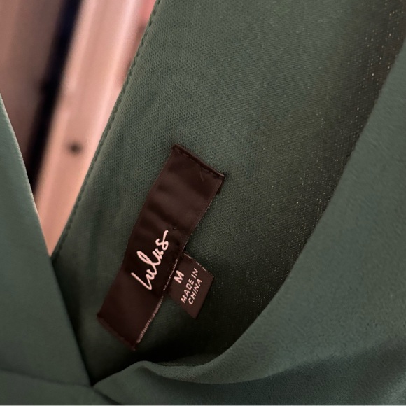 Green Midi Lulus Dress - Picture 3 of 3